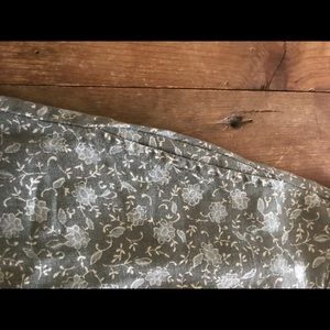 JCrew floral wrap mini skirt